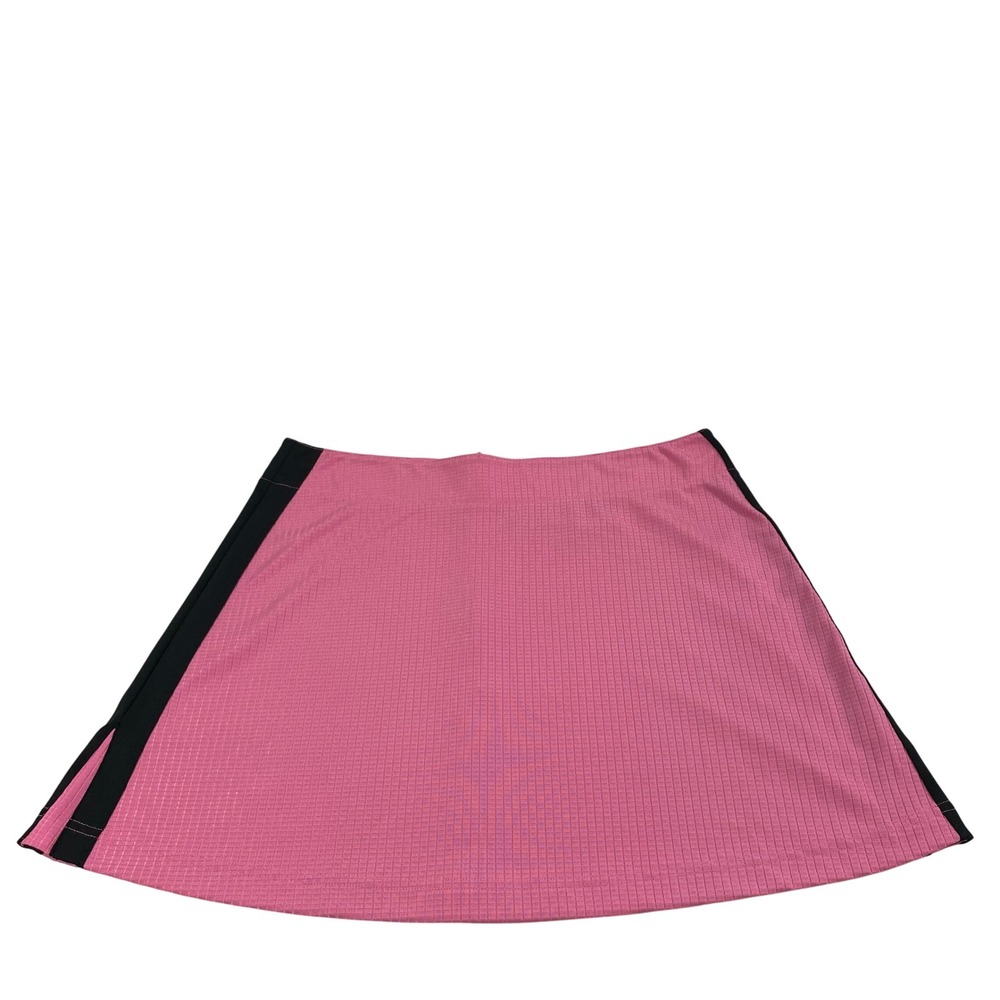 Bolle Sport Tennis Skirt Pink Knit Womens Size 10 Athletic Short Casual Golf